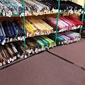 Fabric trade, sale of fabric scraps, natural leather, decorative textile