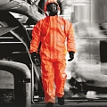Workwear for protection against chemicals