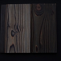 Burnt painted pine