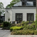 Private house garden landscaping