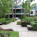 Recreation area landscape design