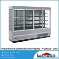 Inkomercs K профессиональное кухонное торговое оборудование вертикальные холодные витрины Cold