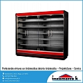Вертикальная холодная витрина холодильное оборудование профессиональное кухонное оборудование ИнкомерцК