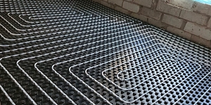 Warm floor installation