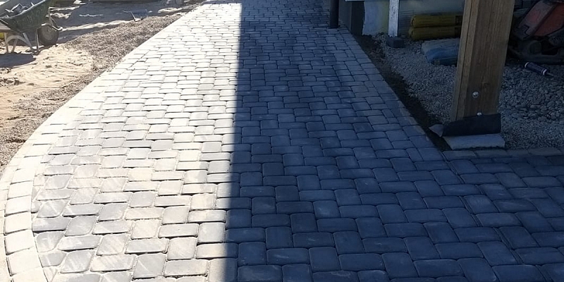 Полный цикл работ по укладке дорожного покрытия