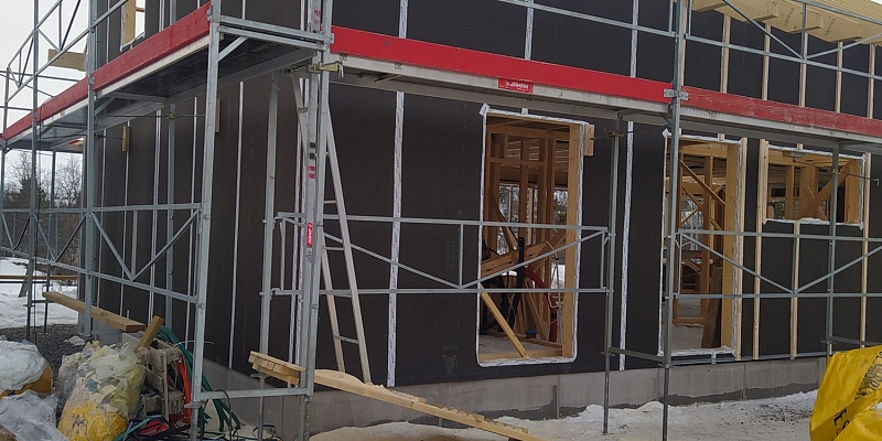Private house construction