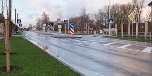 Установка дорожных знаков