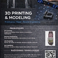 3D printing and modeling