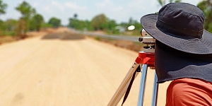 Topographical survey of borders