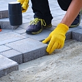 Paving works