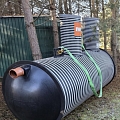 Construction of backyard sewerage