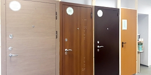 Metal doors