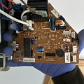 changing the control board of the air-to-air heat pump