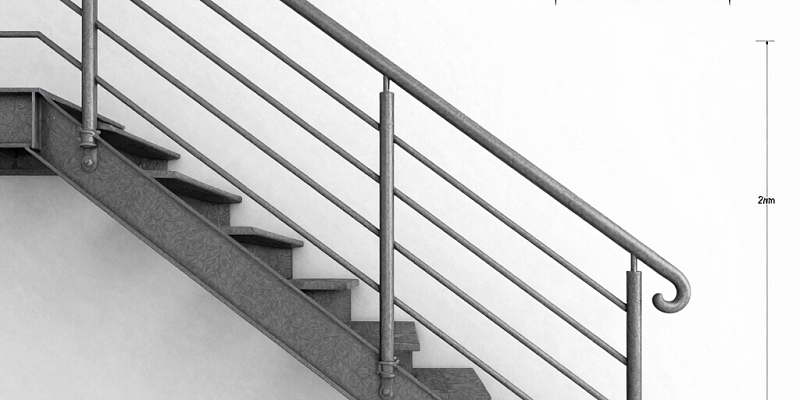 Custom metal railings and architectural elements