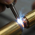Welding process in metalworking