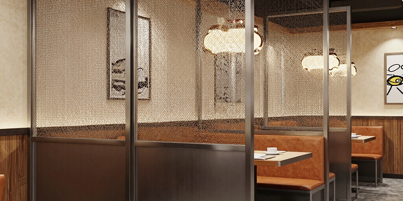 Development of steel and glass partitions