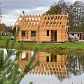 construction of log houses