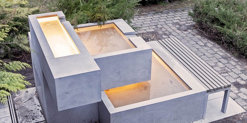 Design products from polymer concrete