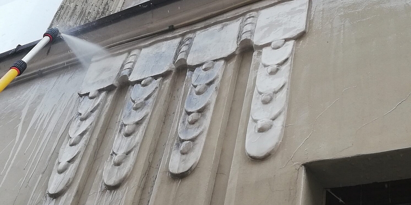 Мойка фасадов