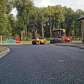 Asphalt laying