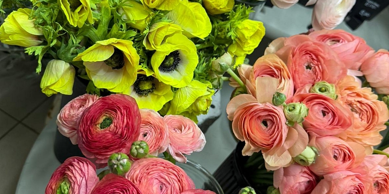 Flower arrangements and floristry