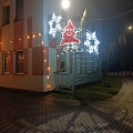 Светодиодные украшения на Рождество