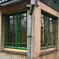 wooden windows