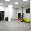 Kurzeme Business Incubator - a spacious open space with modern offices
