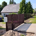Fence installation