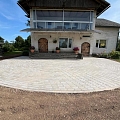 Paving a backyard path