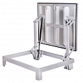 Lift-up floor hatch