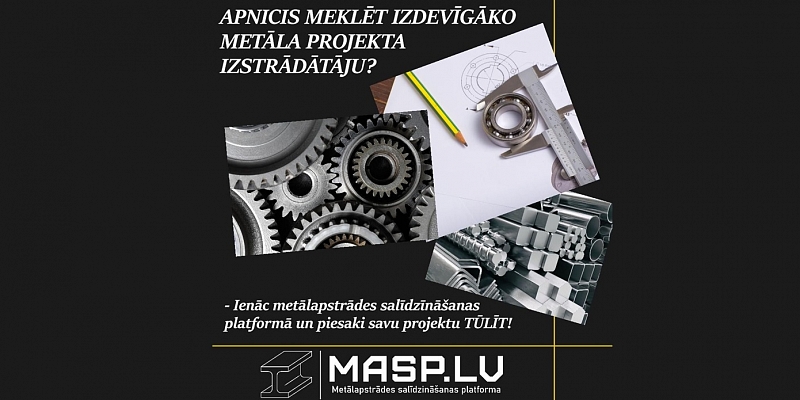 Aktuālie klientu projekti metālapstrādē