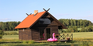 Ночевка в коттедже у озера