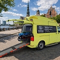 Medical transport car in Riga – patient transportation by specialized transport