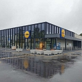 Строительство магазина LIDL на улице Ремтес
