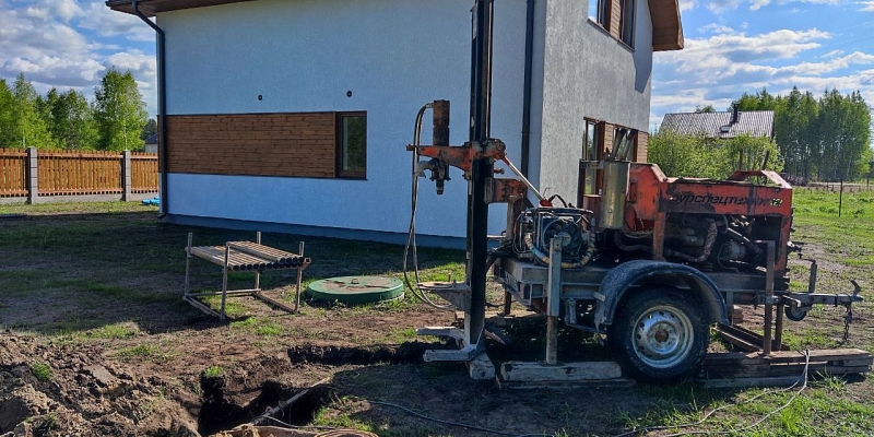Water drilling