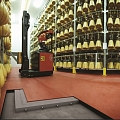 Polyurethane floors for production facilities