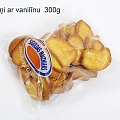 Biscuits with vanillin
