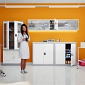 Cabinets for storing medicines