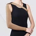 compression sleeve with shoulder attachment