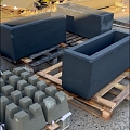 Tinted flower boxes