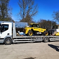 Agricultural machinery transport