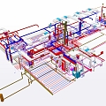 Mūsdienīgu ēku apkures un ventilācijas sistēmu BIM projekts
